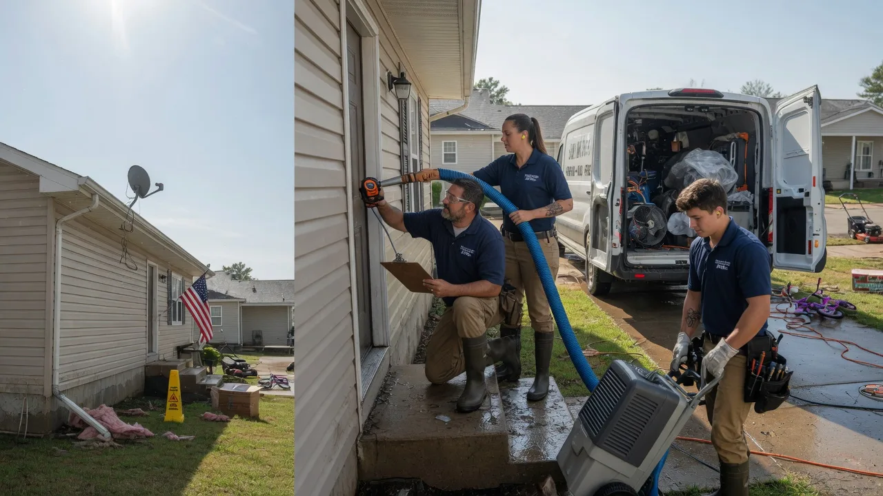 Ceiling Water Damage Restoration in Mullens, WV near me